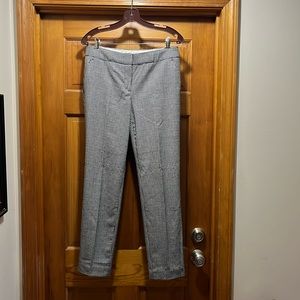 Talbots women’s size 4 wool checked pants, fully lined.